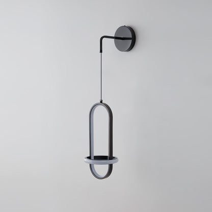 Oval Brass Wall Light | Integrated LED | Set of 2