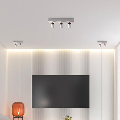 POG Double Linear LED Spotlight | Adjustable | 2 Heads, White or Black