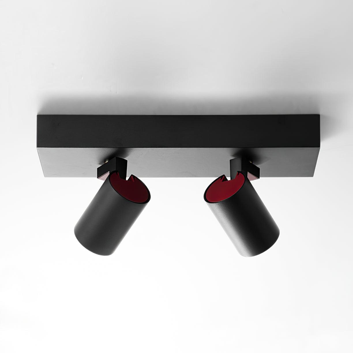 POG Double Linear LED Spotlight | Adjustable | 2 Heads, White or Black