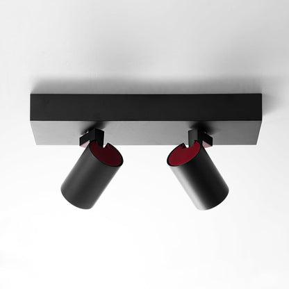 POG Double Linear LED Spotlight | Adjustable | 2 Heads, White or Black