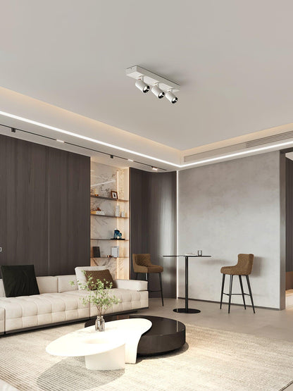 POG Double Linear LED Spotlight | Adjustable | 2 Heads, White or Black