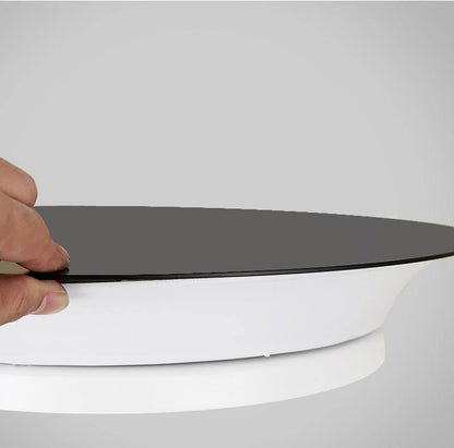 Geometric Disc Wall Lamp | Metal & Acrylic | Black or White