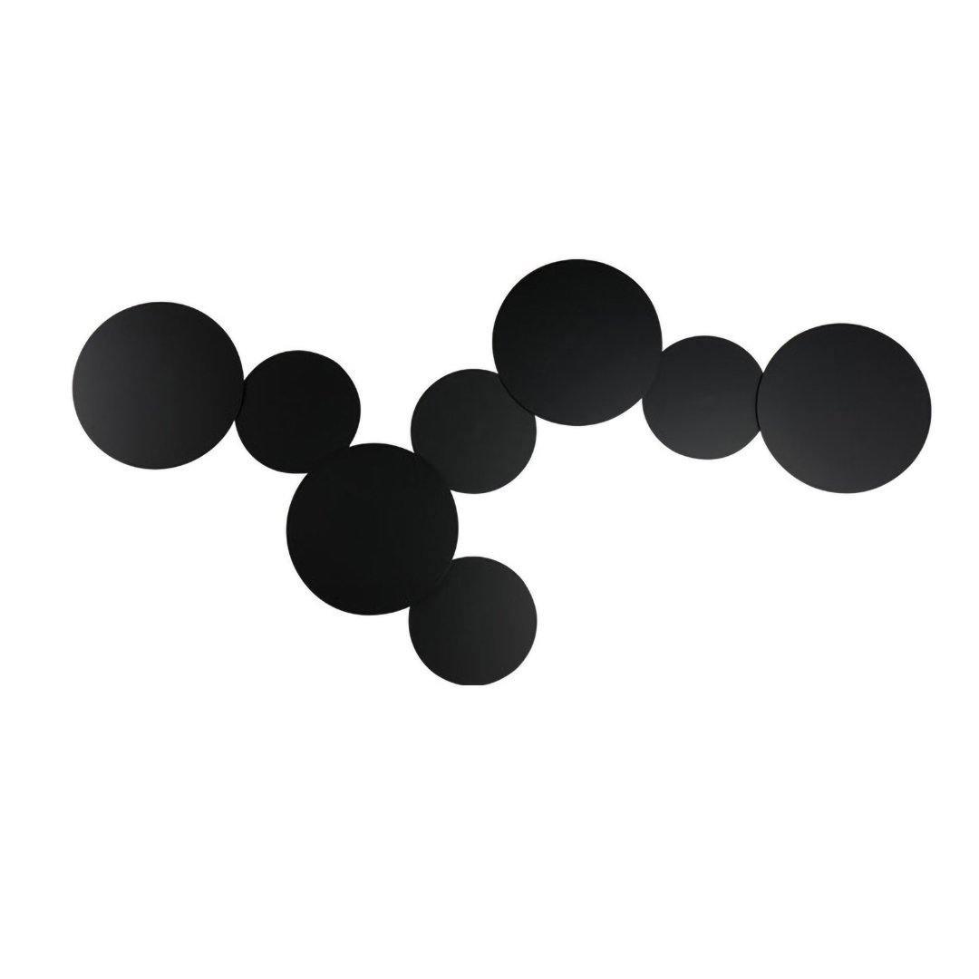 Geometric Disc Wall Lamp | Metal & Acrylic | Black or White