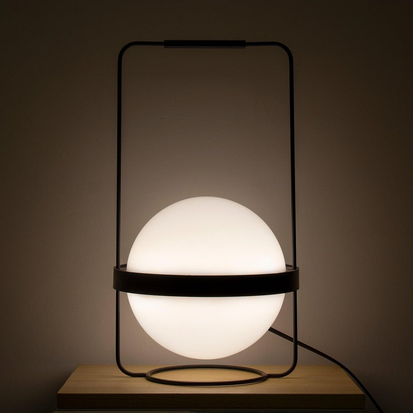 Gardens Table Lamp | Metal, Acrylic | Black