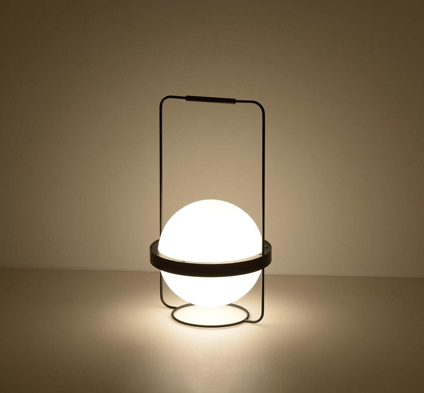 Gardens Table Lamp | Metal, Acrylic | Black
