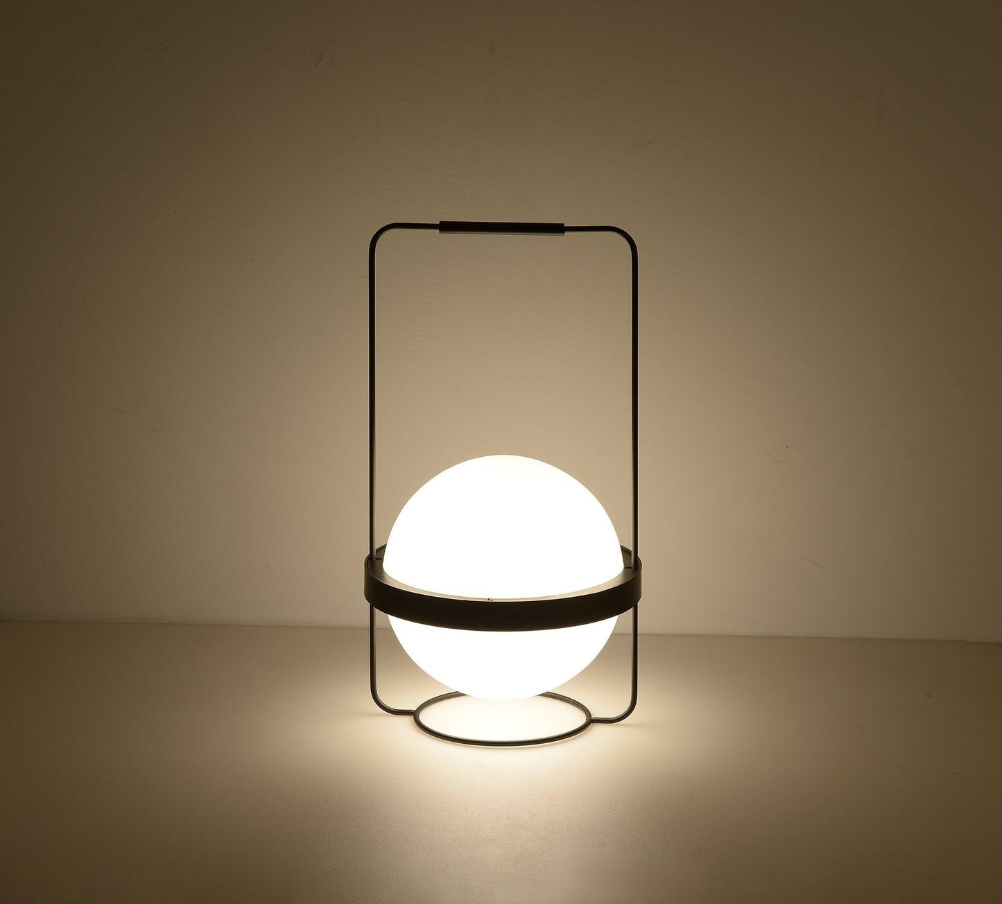Gardens Table Lamp | Metal, Acrylic | Black