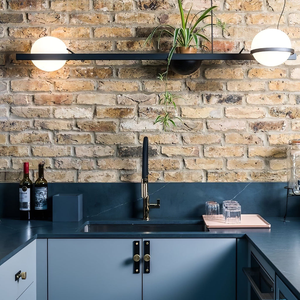 Outdoor Wall Light | Metal & Acrylic | Black Finish, Integrated LED