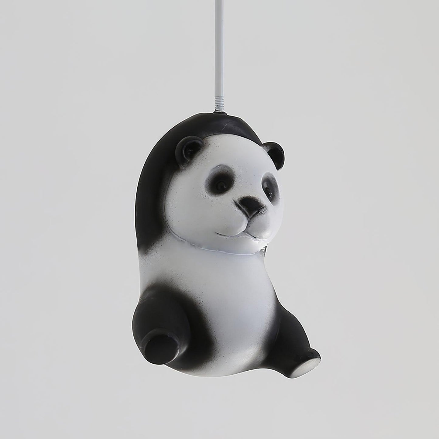 Panda Ceiling Lamp | Polyester & Glass | Available in Black or White
