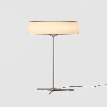 Dama Table Lamp | Metal, Fabric, Aluminum | Black, Grey