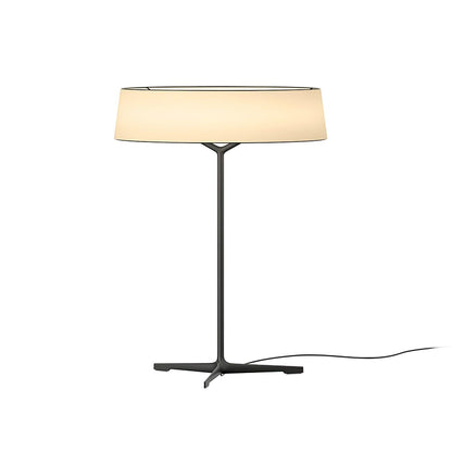 Dama Table Lamp | Metal, Fabric, Aluminum | Black, Grey