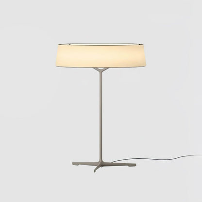 Dama Table Lamp | Metal, Fabric, Aluminum | Black, Grey