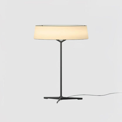 Dama Table Lamp | Metal, Fabric, Aluminum | Black, Grey