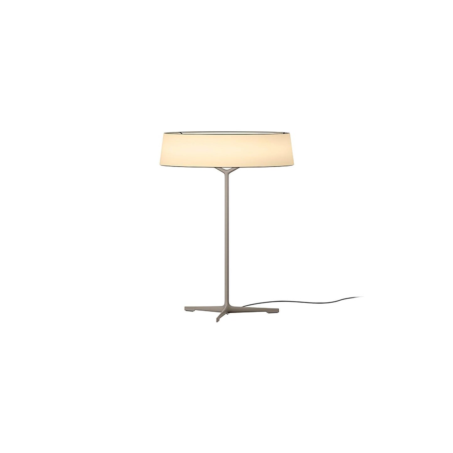 Dama Table Lamp | Metal, Fabric, Aluminum | Black, Grey