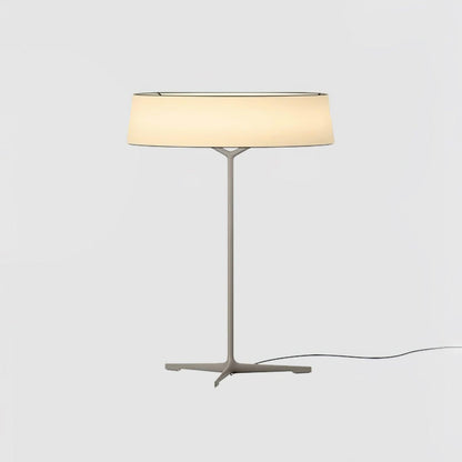 Dama Table Lamp | Metal, Fabric, Aluminum | Black, Grey