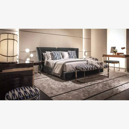 Pascal Table Lamp | Faux Copper Finish | White Glass Globes