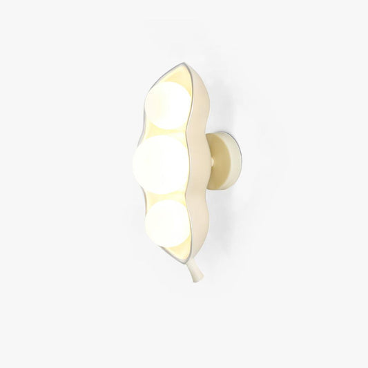 Wall Lamp Set | Brass & Glass | Cream and Pink