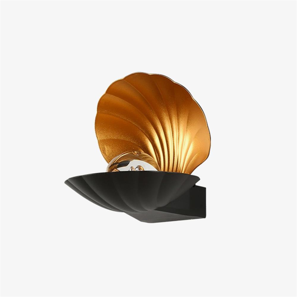 Pearl Clam Wall Light | Aluminum & Acrylic | Set of 2