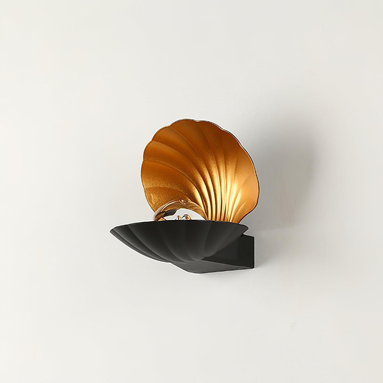 Pearl Clam Wall Light | Aluminum & Acrylic | Set of 2