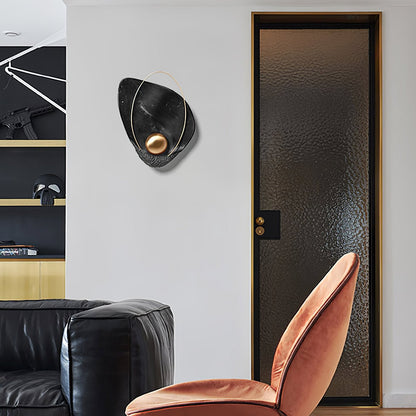 Pearl Wall Lamp | Hand-Made Resin & Copper | Set of 2