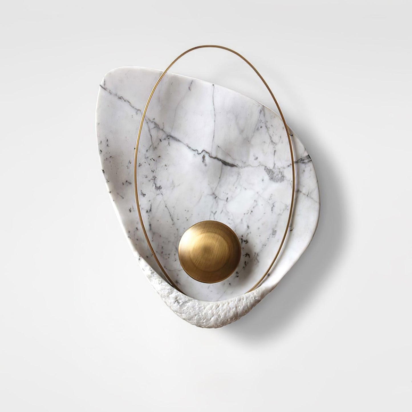 Pearl Wall Lamp | Hand-Made Resin & Copper | Set of 2