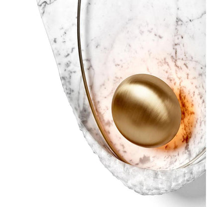 Pearl Wall Lamp | Hand-Made Resin & Copper | Set of 2