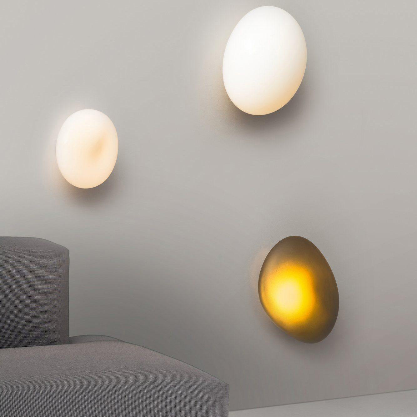 Bubble Glass Wall Lamp | Metal & Glass | Dimmable, Multi-Color Options