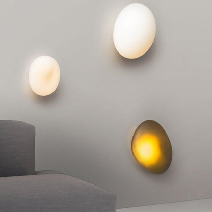 Bubble Glass Wall Lamp | Metal & Glass | Dimmable, Multi-Color Options