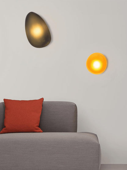 Bubble Glass Wall Lamp | Metal & Glass | Dimmable, Multi-Color Options