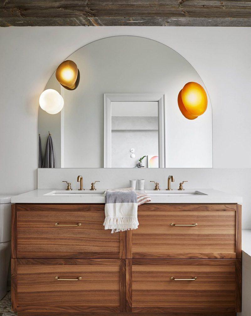 Bubble Glass Wall Lamp | Metal & Glass | Dimmable, Multi-Color Options