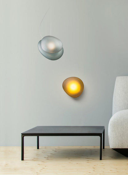 Bubble Glass Wall Lamp | Metal & Glass | Dimmable, Multi-Color Options