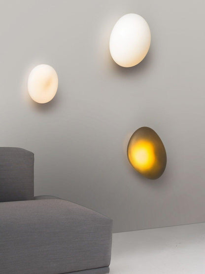 Bubble Glass Wall Lamp | Metal & Glass | Dimmable, Multi-Color Options