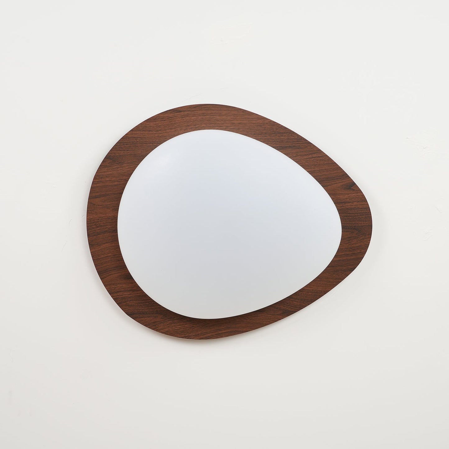 Pebble Walnut Ceiling Light | Integrated LED | Multiple Sizes