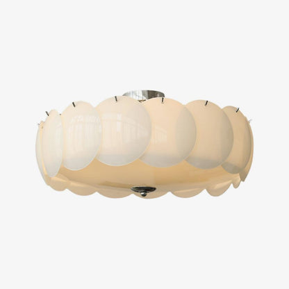 Pembridge Ceiling Light | Gold Metal & White Glass | Multiple Sizes