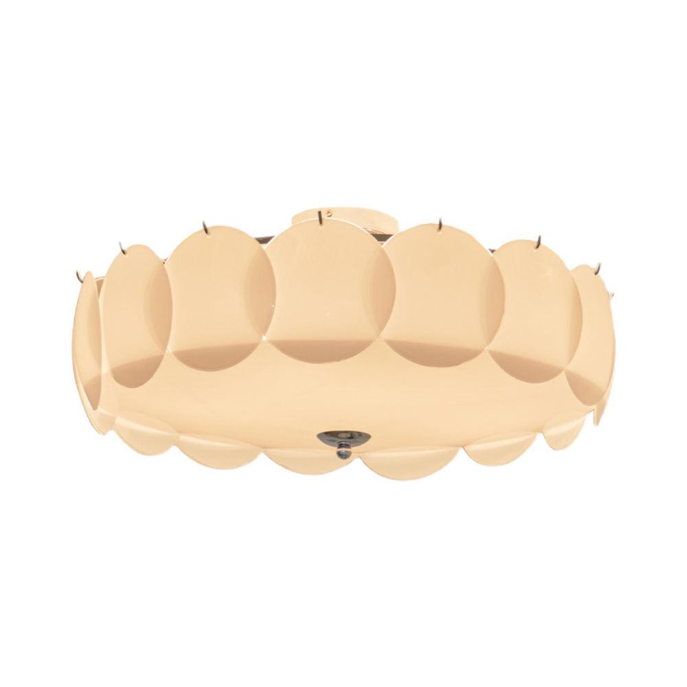 Pembridge Ceiling Light | Gold Metal & White Glass | Multiple Sizes