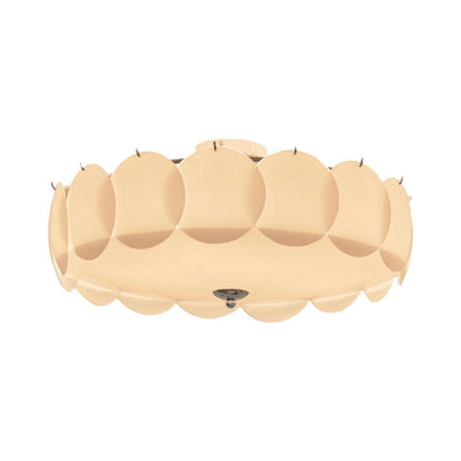 Pembridge Ceiling Light | Gold Metal & White Glass | Multiple Sizes