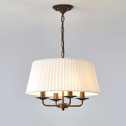 Pembroke Chandelier | Antique Bronze Metal | 4-Light