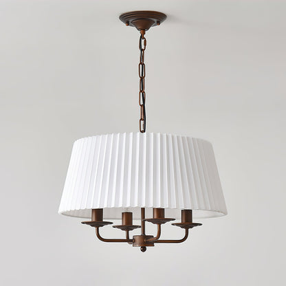 Pembroke Chandelier | Antique Bronze Metal | 4-Light