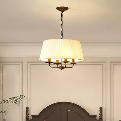 Pembroke Chandelier | Antique Bronze Metal | 4-Light