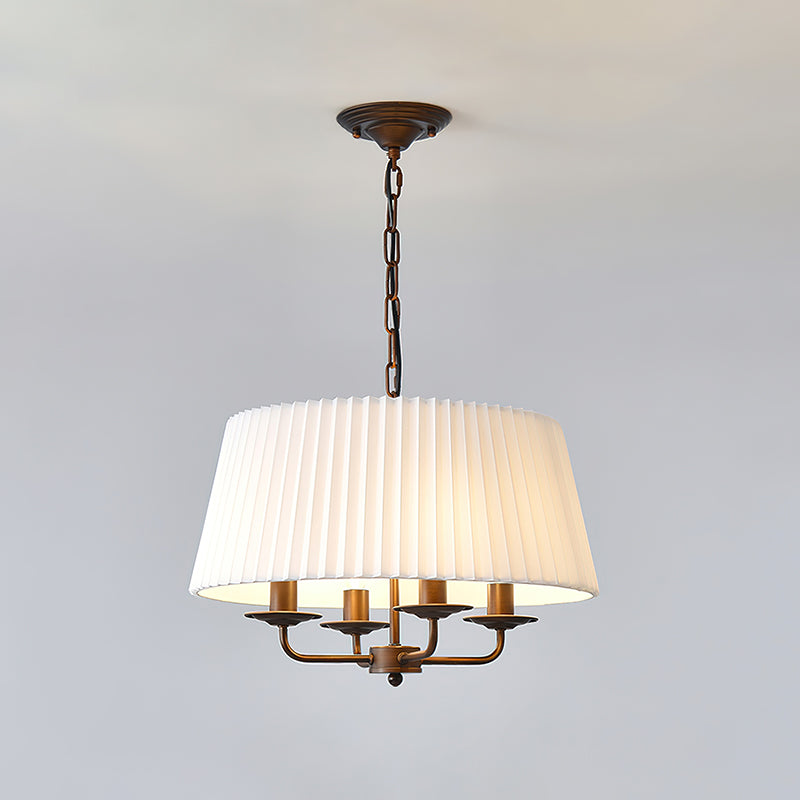 Pembroke Chandelier | Antique Bronze Metal | 4-Light