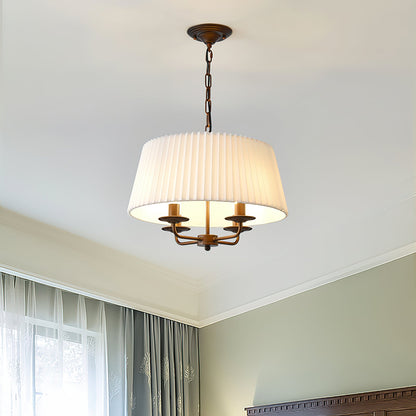 Pembroke Chandelier | Antique Bronze Metal | 4-Light