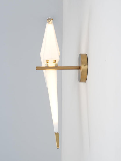 Paper Crane Wall Lamp | Adjustable Metal & PC Design | Set of 2