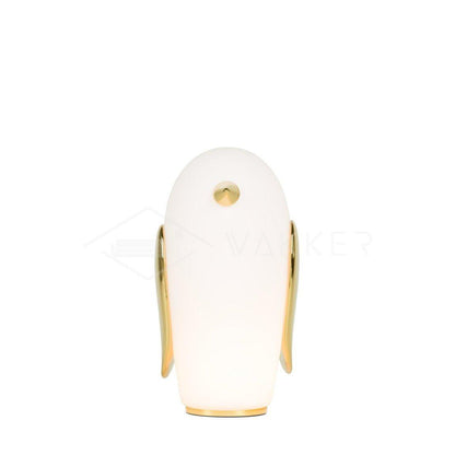 Animal Table Lamp | Frosted Glass & Gold Accents | Owl, Rabbit & Penguin Characters