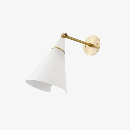 Petite Magari Wall Lamp | Handcrafted Metal & Glass | White & Black
