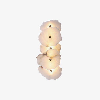 Petra Wall Sconce | Metal & Alabaster | Set of 2