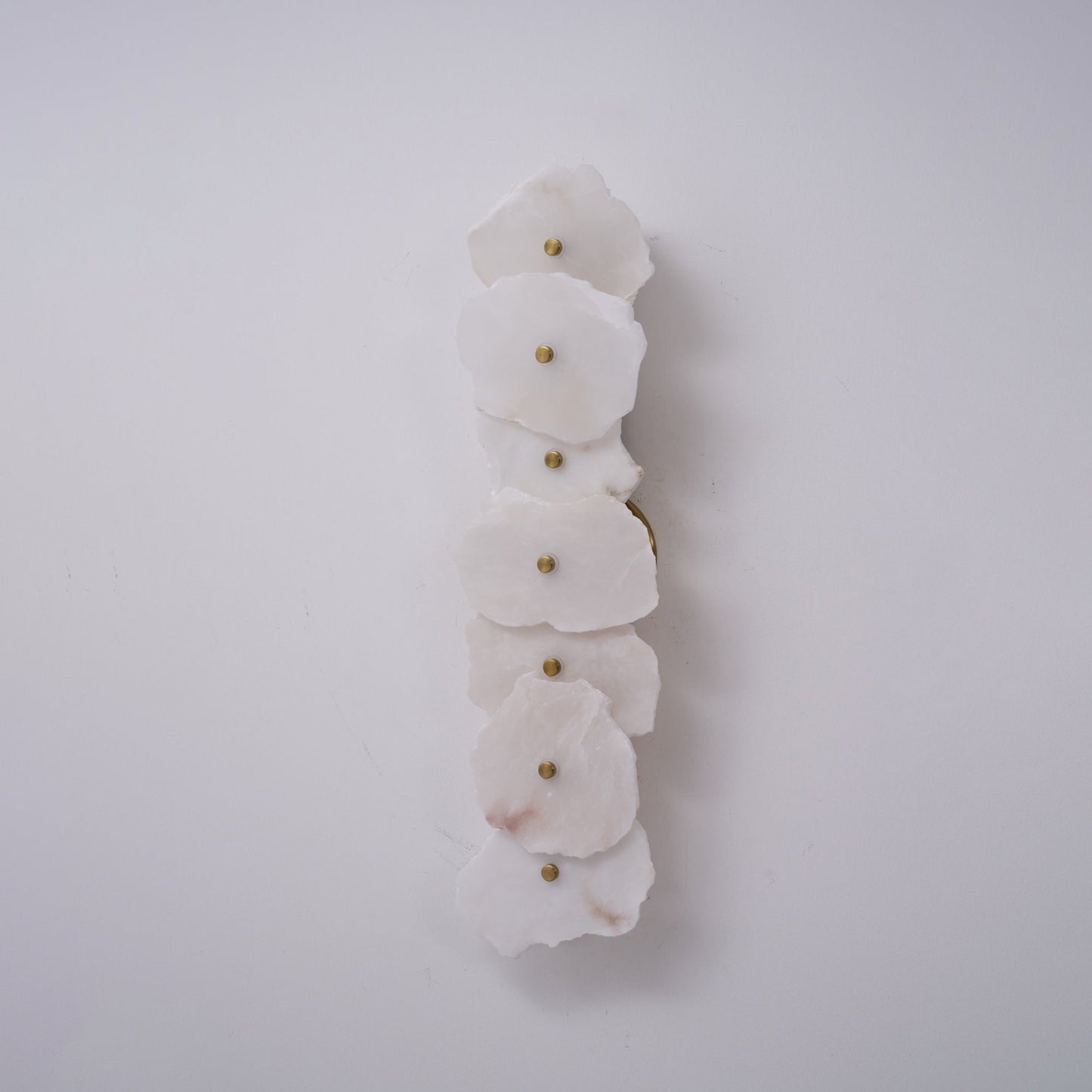 Petra Wall Sconce | Metal & Alabaster | Set of 2