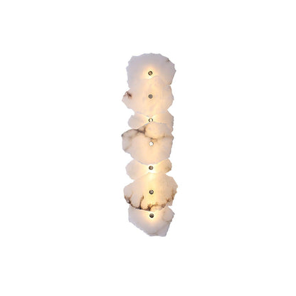 Petra Wall Sconce | Metal & Alabaster | Set of 2