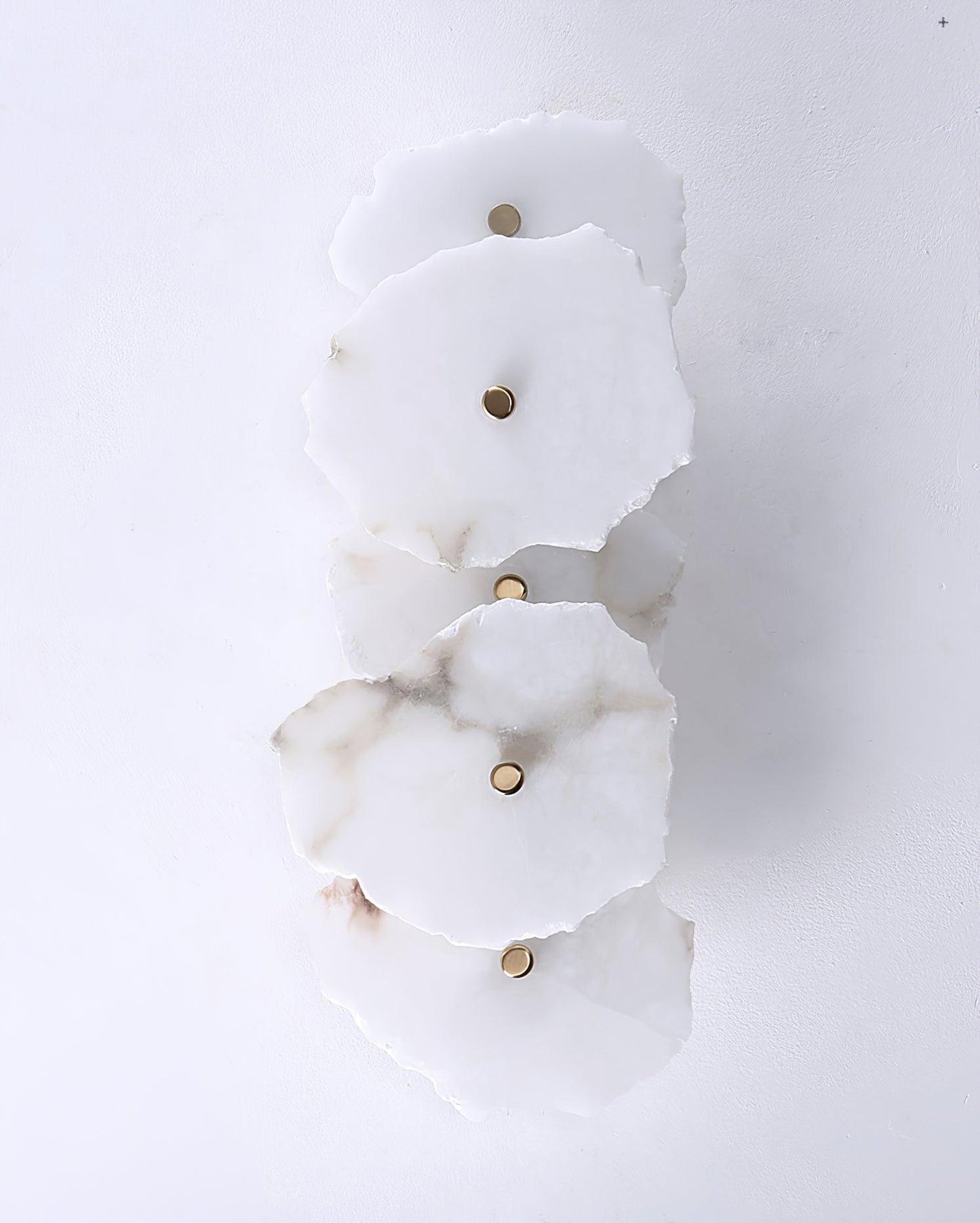 Petra Wall Sconce | Metal & Alabaster | Set of 2
