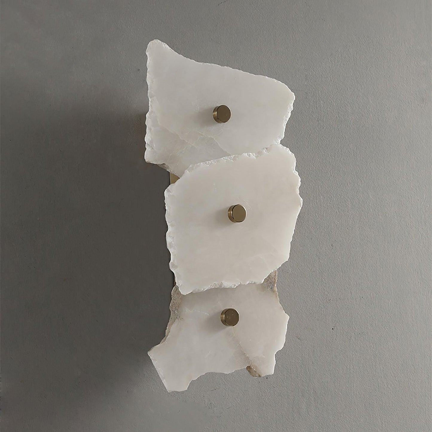 Petra Wall Sconce | Metal & Alabaster | Set of 2