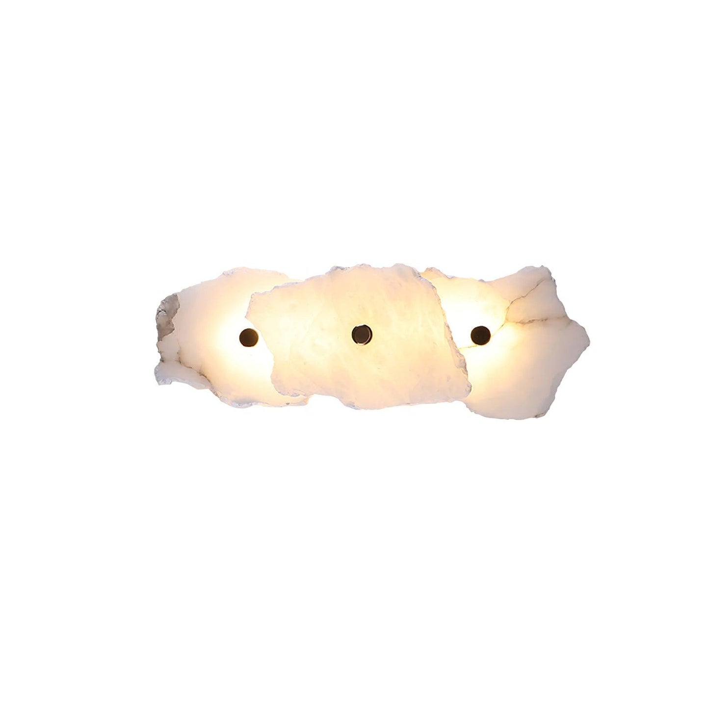 Petra Wall Sconce | Metal & Alabaster | Set of 2