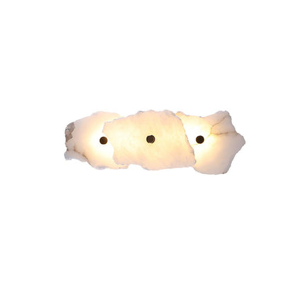 Petra Wall Sconce | Metal & Alabaster | Set of 2